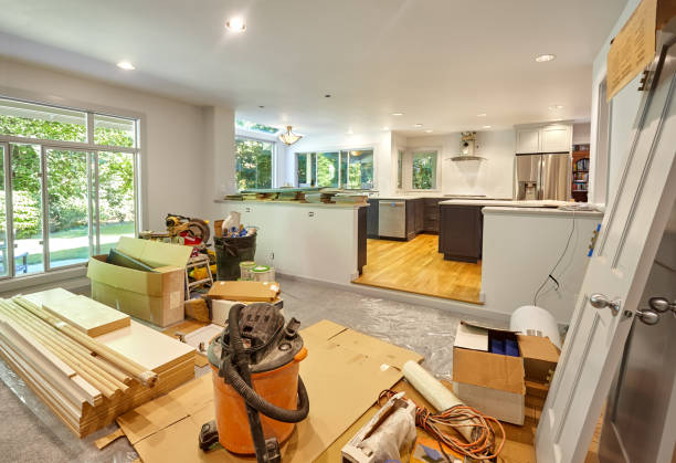 Professional Kitchen Island Installation technician working in Randallstown, MD